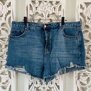 WILD FABLE High Rise Jean Shorts